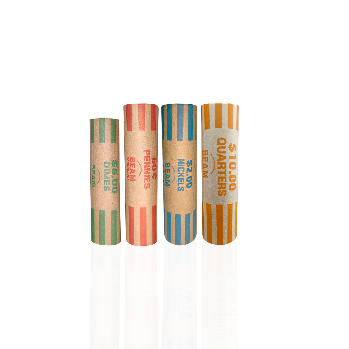 Coin Wrapper Preformed 504 Assorted